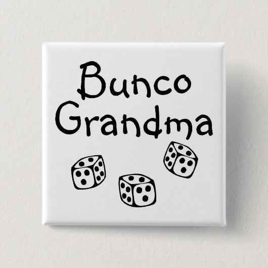 Bunco Großmutter Button (Vorderseite)