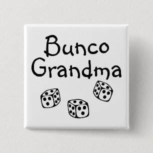 Bunco Großmutter Button