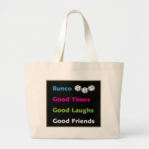 bunco gute Freunde #2 Jumbo Stoffbeutel