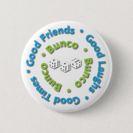 bunco gute Freunde Button