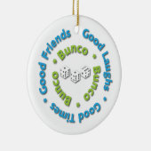 bunco gute Freunde Keramik Ornament (Rechts)