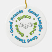 bunco gute Freunde Keramik Ornament (Vorne)