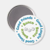 Bunco gute Freunde Magnet (Vorderseite/Rückseite)