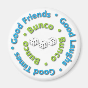 Bunco gute Freunde Magnet