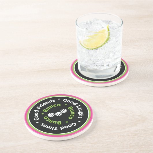 bunco gute Freunde Untersetzer (Seite)