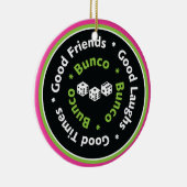 bunco gute Freundverzierung Keramikornament (Rechts)