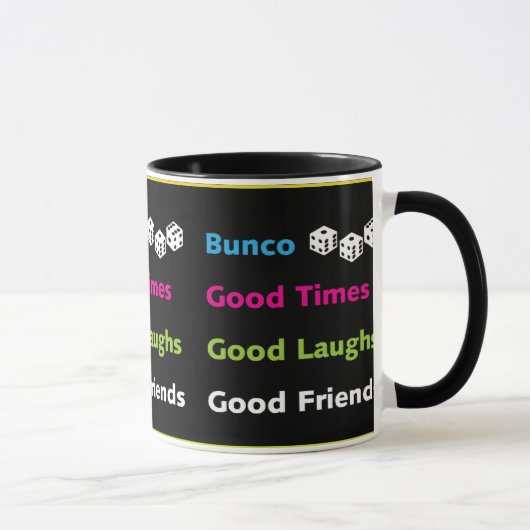 bunco guter Freund-Tassenentwurf Tasse (Rechts)