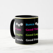 bunco guter Freund-Tassenentwurf Tasse (Vorderseite Links)