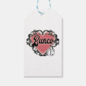 Bunco-Herz-Tattoo Geschenkanhänger (Vorderseite)