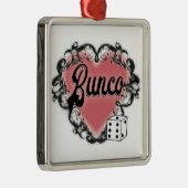 Bunco-Herz-Tattoo Ornament Aus Metall (Rechts)