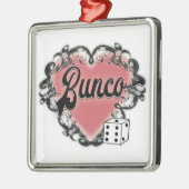 Bunco-Herz-Tattoo Ornament Aus Metall (Links)