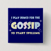 Bunco Klatsch Button (Vorderseite)