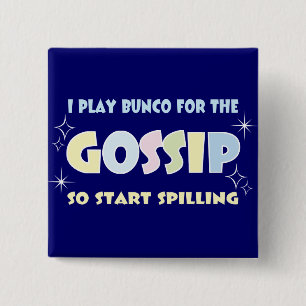 Bunco Klatsch Button