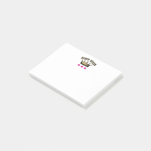 Bunco Königin-Post-Itanmerkung Post-it Klebezettel (angewinkelt)