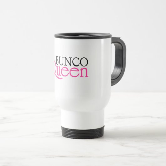 Bunco Königin Reisebecher (VorderseiteRechts)