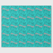 Bunco Königin-Vintager Entwurf Geschenkpapier (Flach)