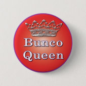 bunco Königinknopf Button (Vorderseite)