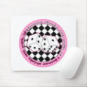Bunco Küken-Rolle mit ihr - Rosa Mousepad (Mit Mouse)