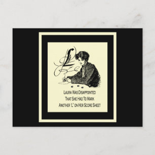 Bunco Loser Postkarte