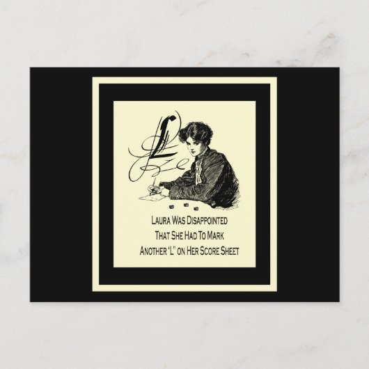 Bunco Loser Postkarte (Vorderseite)