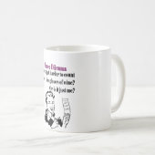 Bunco - lustiges Dilema Kaffeetasse (VorderseiteRechts)
