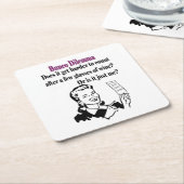 Bunco lustiges Dilemma Rechteckiger Pappuntersetzer (angewinkelt)