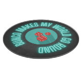 Bunco macht meine Welt zum Neon Schneidebrett (Ecke)