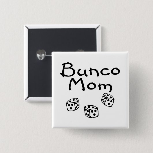 Bunco Mama Button (Vorne & Hinten)