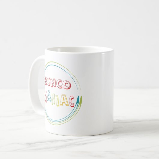 bunco Maniac Kaffeetasse (Vorderseite Links)