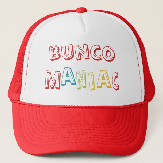 bunco Maniac Truckerkappe (Vorderseite)