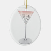 Bunco Martini Cocktail Keramik Ornament (Rechts)