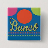 Bunco mit Punkt-Button Button (Vorderseite)