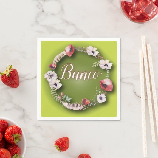 Bunco Napkin Paper Good - Boho oder Bohemisch Serviette (Beispiel)