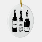 Bunco nicht gerade ein alte Damen-Spiel Keramik Ornament (Rechts)