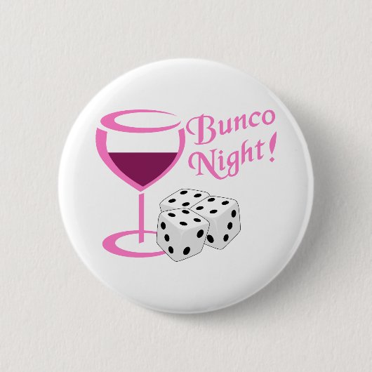Bunco Night Button (Vorderseite)