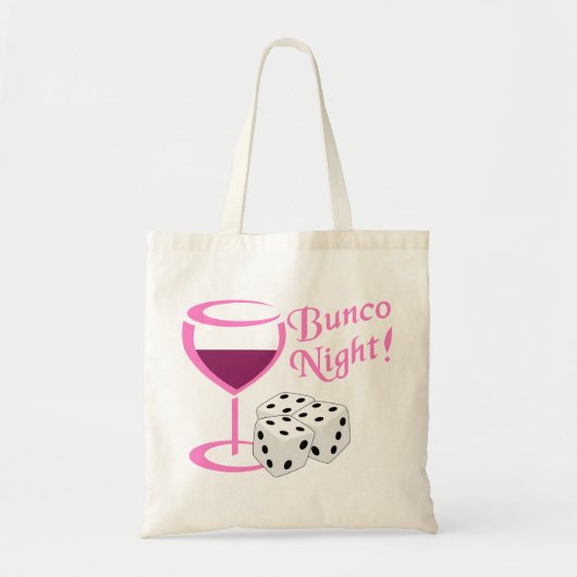 Bunco Night Tragetasche (Vorne)