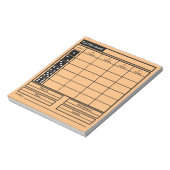 Bunco Notizblock (Rotiert)