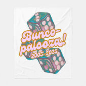 Bunco-Palooza-Decke Fleecedecke (Vorderseite)