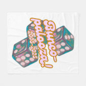 Bunco-Palooza-Decke Fleecedecke (Vorderseite (Horizontal))