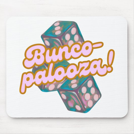Bunco-palooza mouse pad mousepad (Vorne)