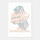 Bunco-palooza post-it notes klebezettel (Vorderseite)