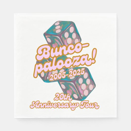 Bunco-Palooza Servietten (Vorderseite)