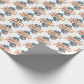 Bunco-palooza wrapping paper geschenkpapier (Ecke)