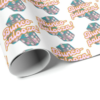 Bunco-palooza wrapping paper geschenkpapier