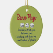 Bunco Player - Definition Keramikornament (Rechts)