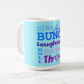 Bunco Player Dice Friends Kaffeetasse (Vorderseite Links)