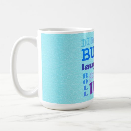 Bunco Player Dice Friends Kaffeetasse (Links)