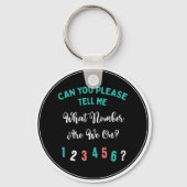 Bunco Player Funny Game Night Schlüsselanhänger (Vorderseite)