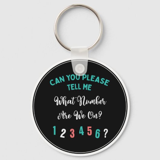 Bunco Player Funny Game Night Schlüsselanhänger (Vorderseite)