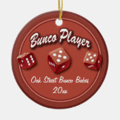 Bunco Player Group Keramikornament (Vorne)